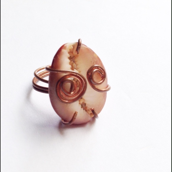 Handmade | Jewelry | Handmade Hawaiian Cowrie Shell Seashell Ring ...